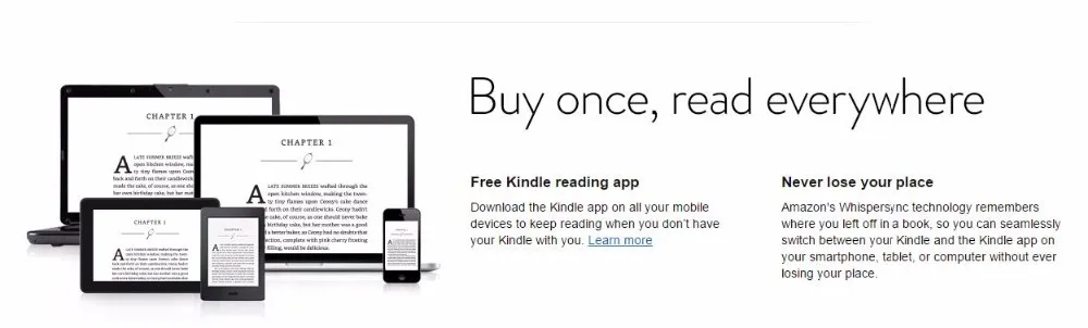 Kindle Paperwhite электронная читалка поколения-7th " с высоким уровнем Разрешение Дисплей(300 ppi) со встроенным светильник, Wi-Fi