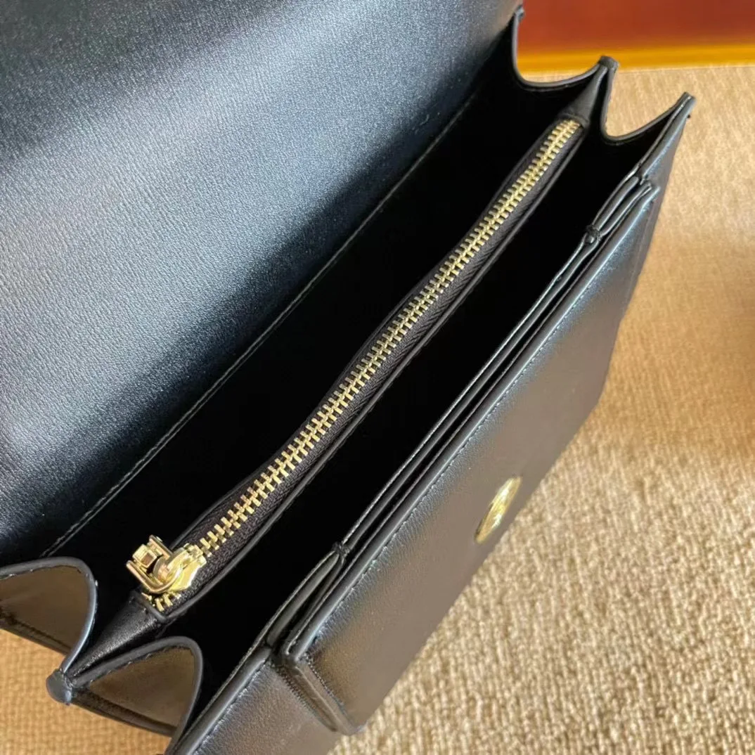 

Luxury Women's Handbag Flap Bags Fashion Design Shoulder Bag Genuine Leather Message Bag Cross body Quilted Purse For Lady