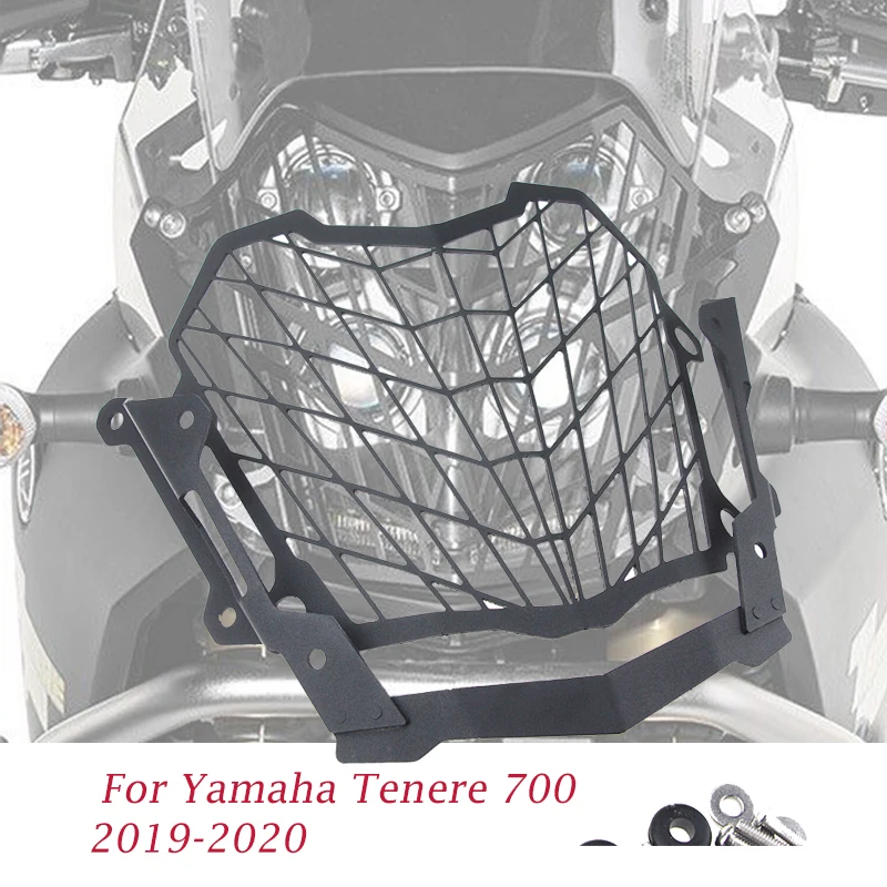 Motorcycle For Yamaha TENERE 700 2019-2020 Tenere700 XTZ 700 XTZ700 CNC Headlight Protector Grille Guard Cover Protection Grill