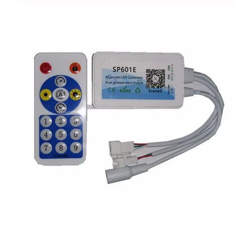 Светодиодная лента DC5V-24V SP105E SP110E WS2812B WS2811 с поддержкой Bluetooth Wi-Fi SP108E SP501E SP107E SP601E |