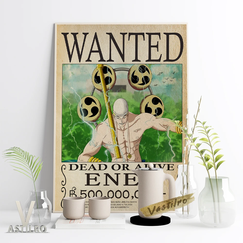 

Hot Classic Cartoon Manga One Piece Poster Japan Anime Character Print Art Canvas Painting Otaku Fans Gift Kids Room Wall Decor