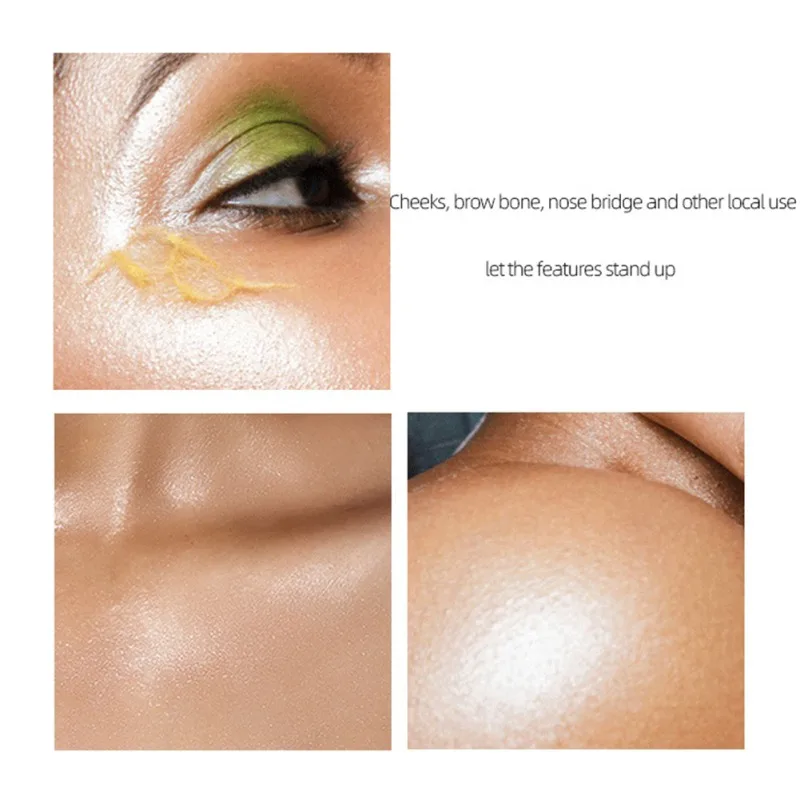 9 цветов жидкий хайлайтер долговечный водонепроницаемый яркий цвет кожи высокий