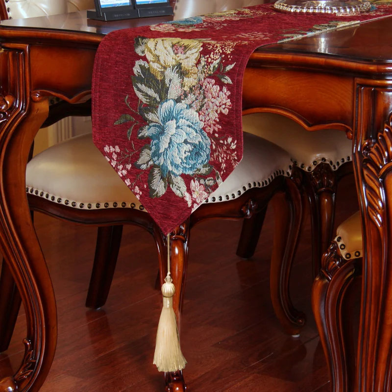 Роскошные утолщенные дорожки SBB из синели в пасторальном деревенском стиле