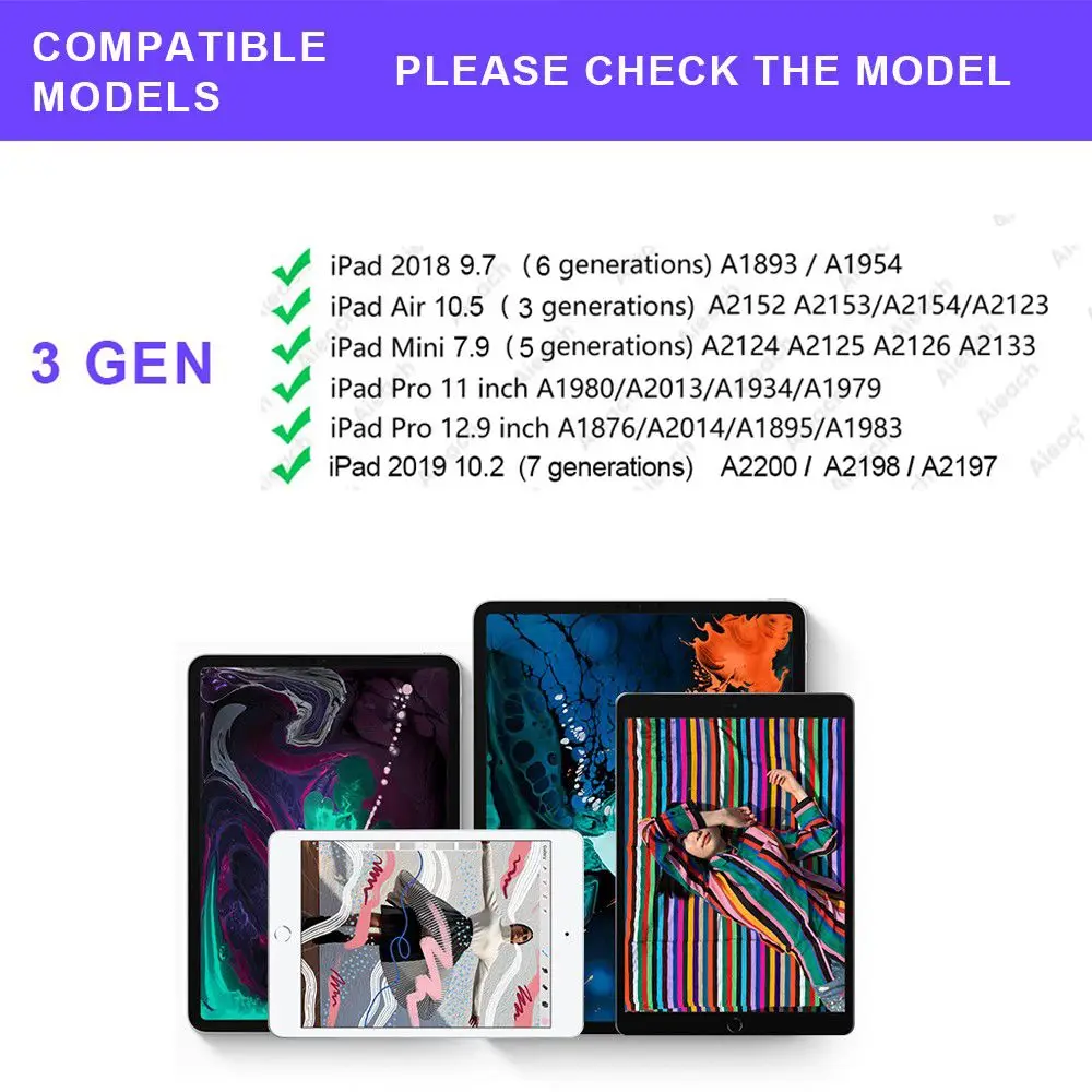 Сенсорный карандаш для ipad Pro 11 12 9 2018 Apple iPad Pencil Air 3 2019 10 2 mini 5