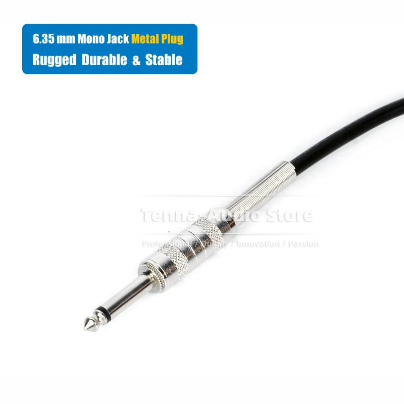 Фото Шнур XLR «мама» на разъем 6,3 мм, штекер, совместимый с Shure Beta 57A 87A BETA57A BETA87A, штекер микрофона, аудиокабель №4