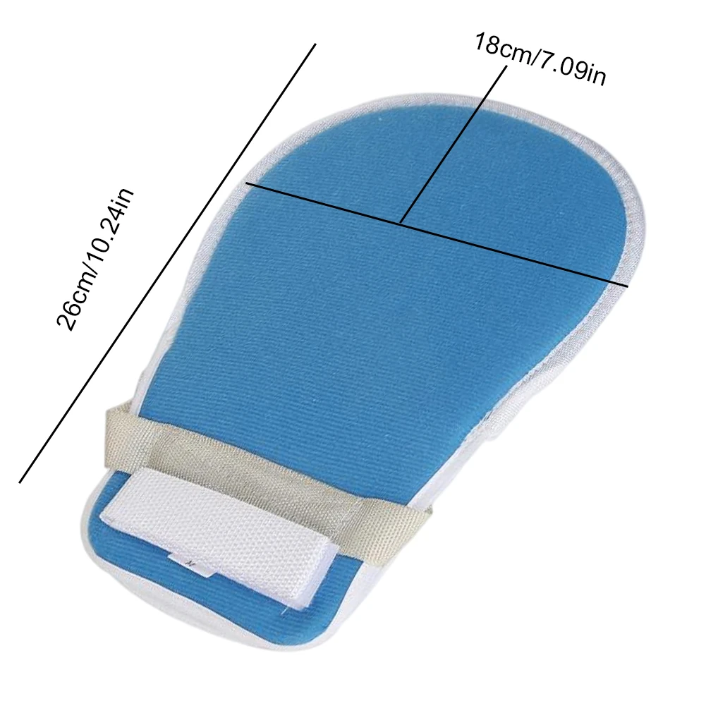

Hand Control Mitts Safety Breathable Restraint Gloves Metacarpal Finger Self Harm Protectors Gloves Person Health Care Tools