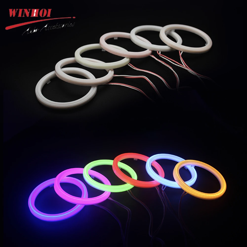 2 шт. светодиодные дневные ходовые огни COB хлопок | Автомобили и мотоциклы