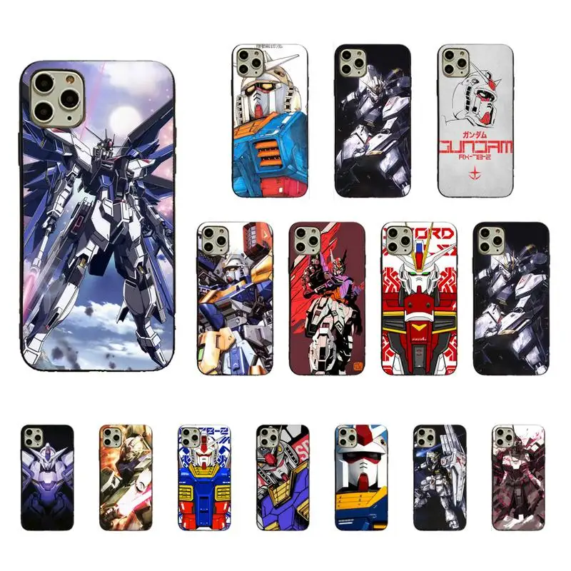 

Mobile Suit Gundam SEED Coque Shell Phone Case for iphone 13 11pro MAX 8 7 6 6S Plus X XS MAX 5 5S SE XR Fundas Capa