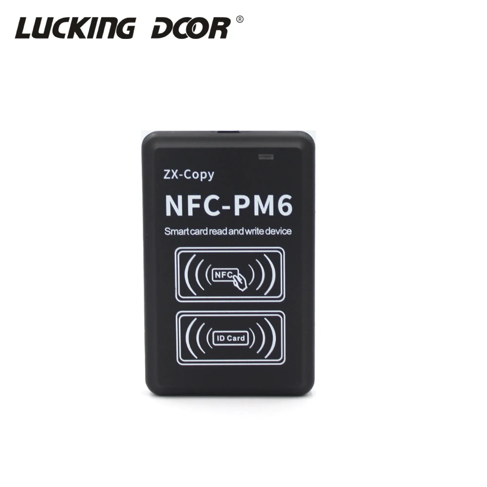 

PM6 USB Port NFC Reader Writer 125khz T5577 RFID Copier UID Tag Replicatoric Decoding Duplicator Nfc Clone Card