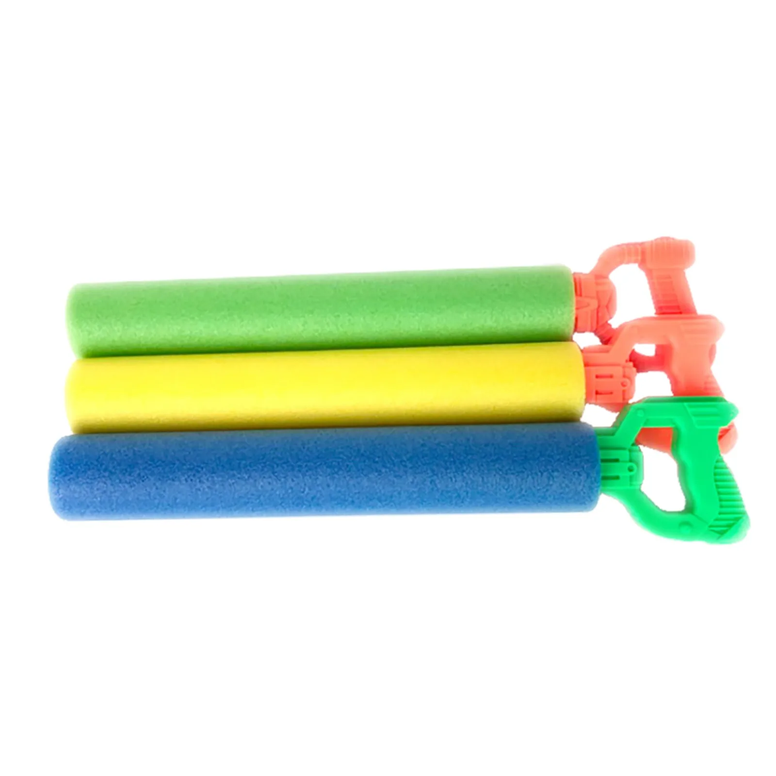 

3pc Colorful Beach Water Gun Children's Pull-out Eva Water Sprayer Pool Entertainment Party Summer Cool Eco-friendly