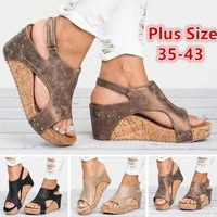 women sandals platform sandals wedges shoes women heels gladiator sandalias mujer summer shoes peep toe wedge heels sandals
