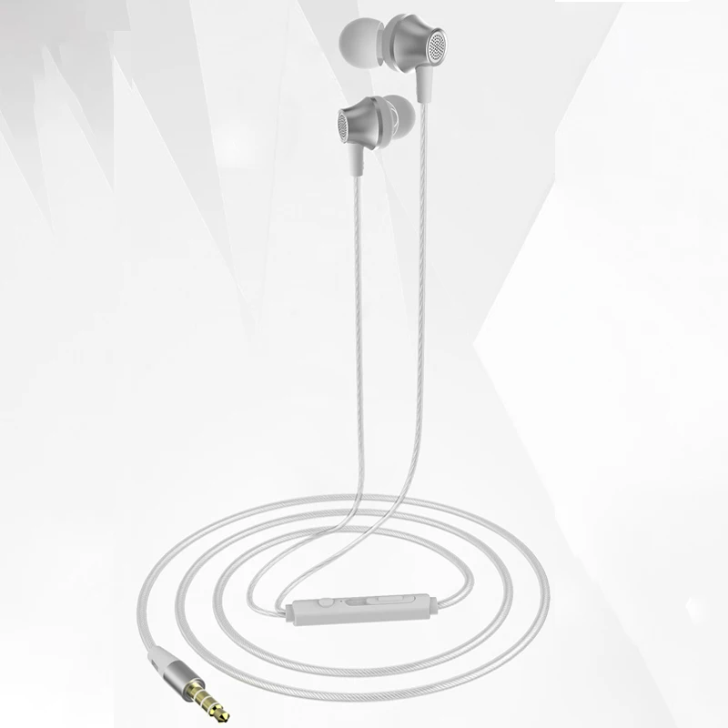UBeamer стерео бас наушники-вкладыши 3 5 мм проводные наушники металлические HIFI с