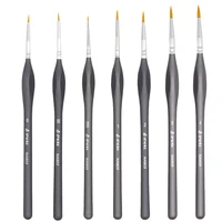 7pcs detail paint brush set for miniature watercolor acrylic oil painting brushes drawing liner pen painting brush art supplies