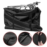 heavy duty folding chair storage bag l shaped double zipper bag for lounge transport chair