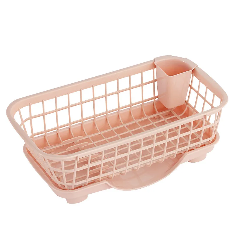 

Kitchen Supplies Detachable Tableware Draining Rack Portable Dish Bowls Cutlery Holder Kitchen Storage Shelf Desktop Container