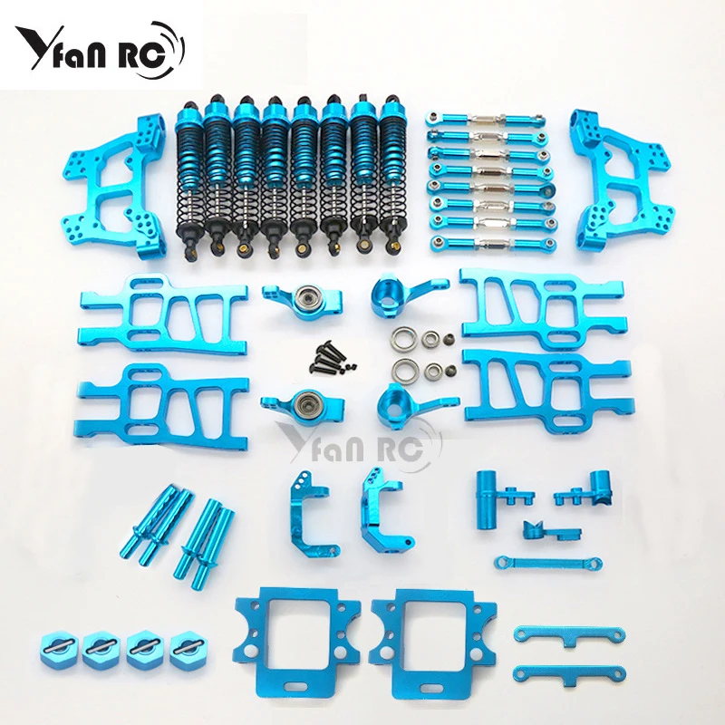 Yfan rc 1 комплект для HSP Monster Truck1/10 94108/ 94111 RC carиз алюминиевого сплава