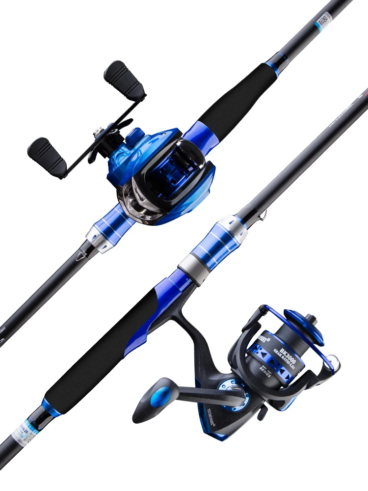 

TT New Carbon Lure Rod Set Drip Wheel Fishing Rod Sea Fishing Rod Casting Rods Luya Set Full Set Instrument