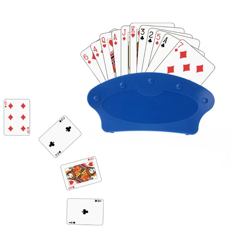 

Держатель игральных карт ленивый покер Базовая игра руки свободными для рождественской вечеринки покер сиденье U2JB