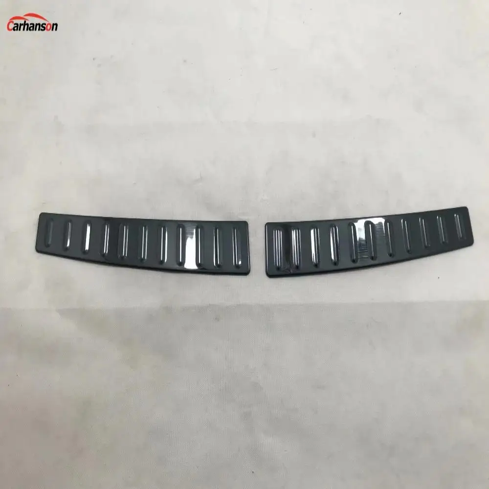 Для Tesla Model S автомобильные стильные аксессуары из нержавеющей стали задний