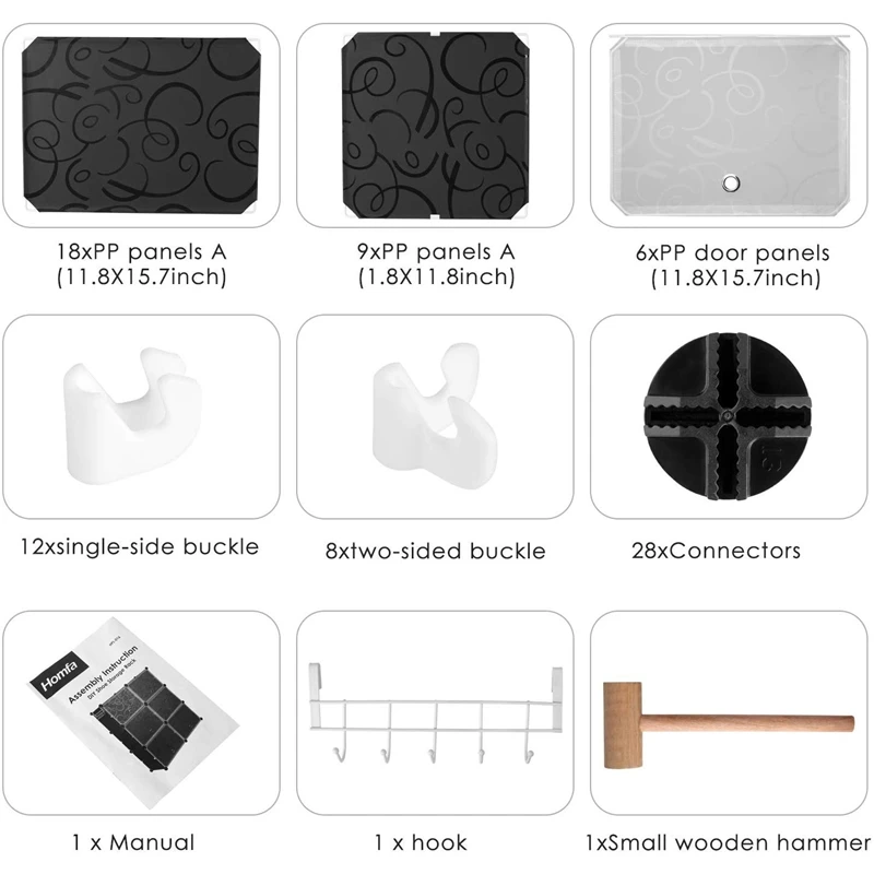 Квадратный стеллаж для обуви DIY квадратный органайзер хранения многоцелевой