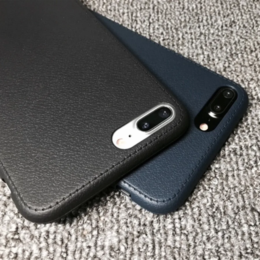 

Luxury Ultra-thin Leather Phone Case for IPhone 11 12 Pro Max XS XR X 7 8 6 6S 7Plus Plus Back Cover Shockproof Case Funda Coque