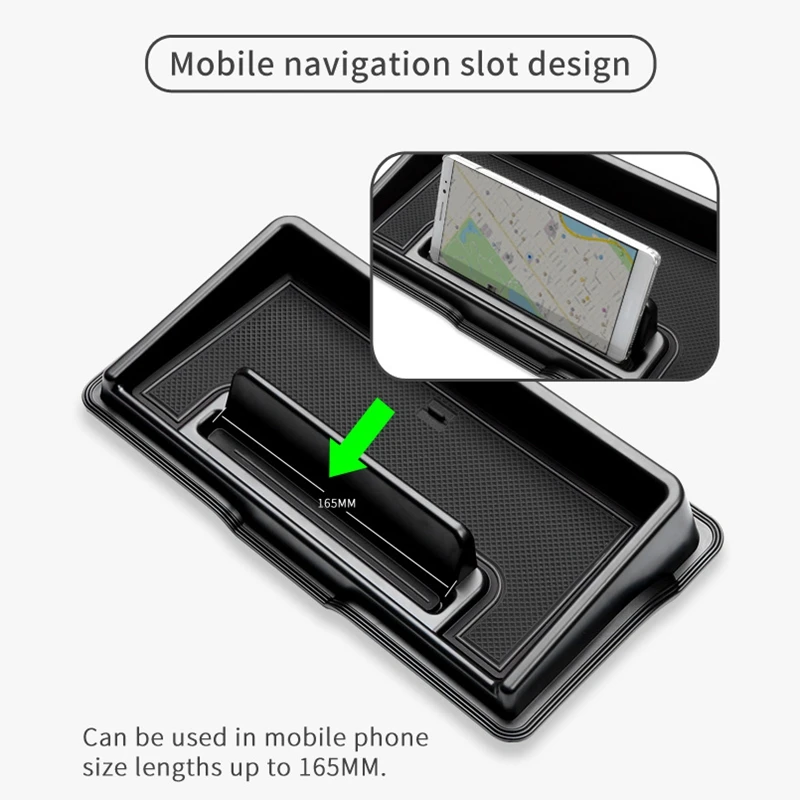 Черный ящик для хранения приборной панели автомобиля подходит Suzuki Jimny 2019 с