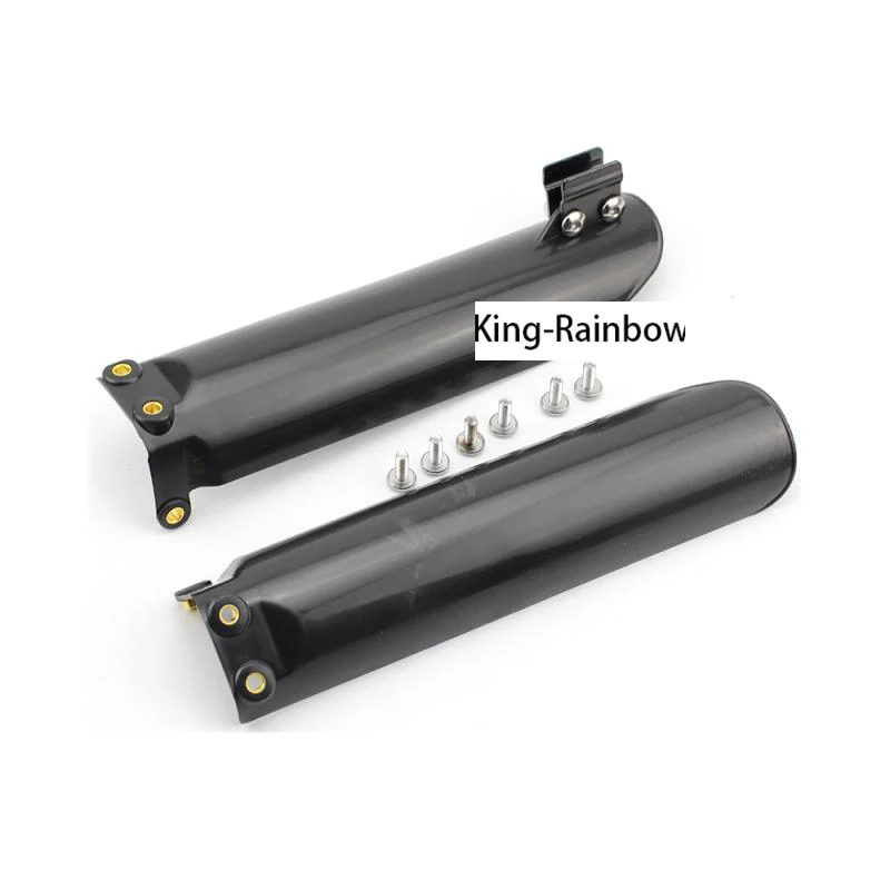 Защита вилки для мотокросса белая защитная трубка кроссового велосипеда