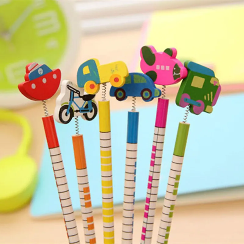 6 шт./упак. новая горячая распродажа поткрыток деревянный карандаш с изображением