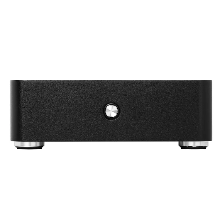 Чехол для ПК ITX MINI с горизонтальным охлаждением HTPC тонкий алюминиевый корпус