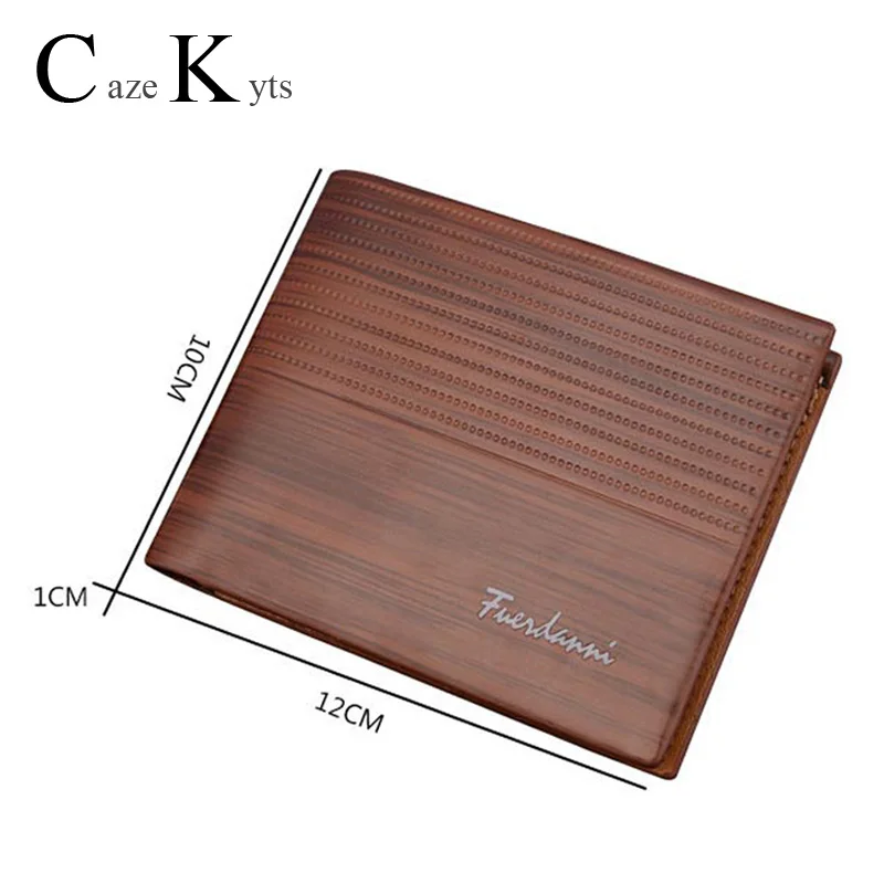 Большой Вместительный бумажник новый мужской короткий кошелек европейский и
