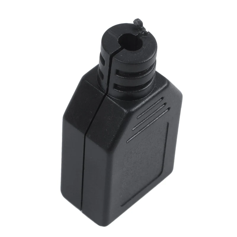 Черный пластиковый цветной дизайн USB 2 0 разъем адаптер 4 шт.|Вилки с розеткой| |