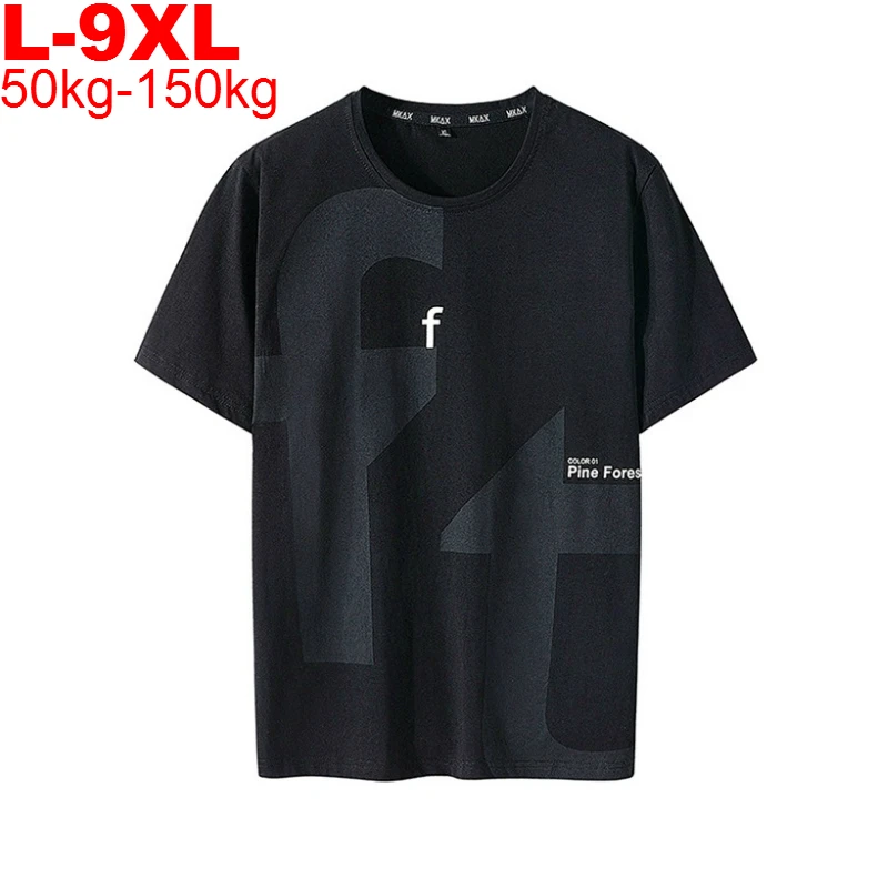 

T Shirt Men Oversize Hip Hop Tshirt Men Black White Red T Shirts For Men Big Size Tshirts Mens T Shirts Fashion New Trending