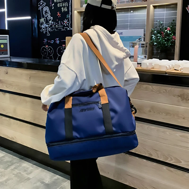 Fashion Crossbody Travel Bags for Women 2021 Large Capacity Storage Bag Waterproof Weekend Sac Voyage Femme Female Messenger Bag