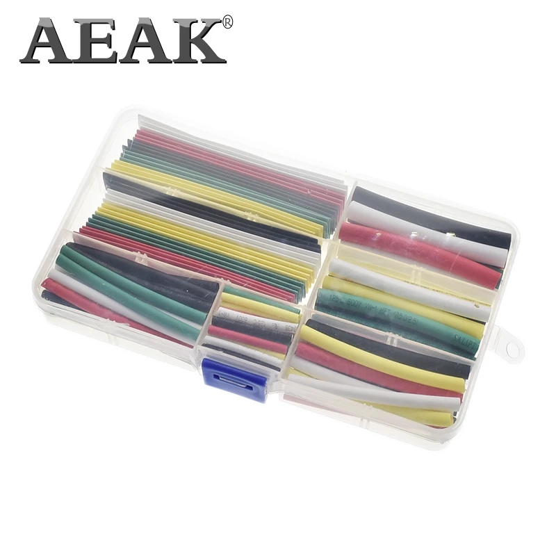Термоусадочная трубка AEAK 2 мм 3 4 5 6 8 10 комплект проводов|cable kit|sleeve wrapshrinkable tube |