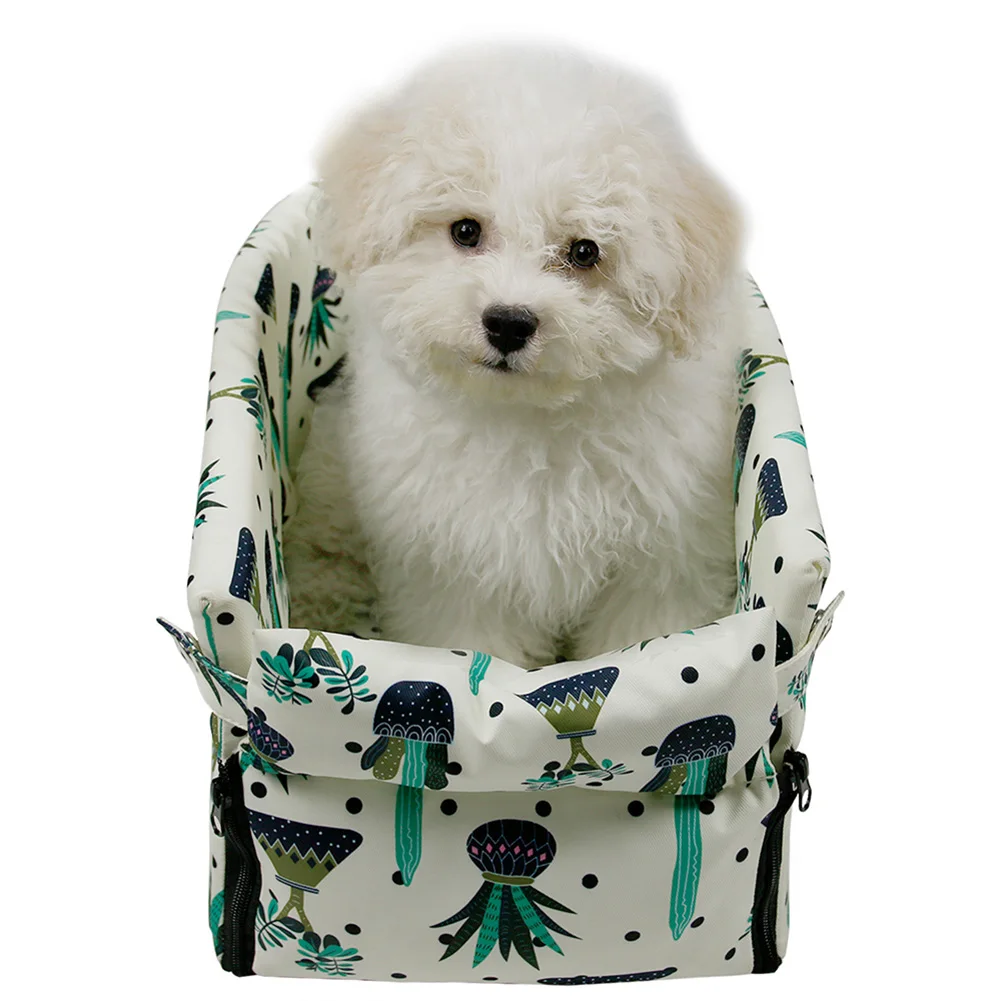 

Portable Dog Car Carrier Puppy Car Seat Bed Traveling Auto Central Control Non-Slip Puppy Carrier Protector Mattress