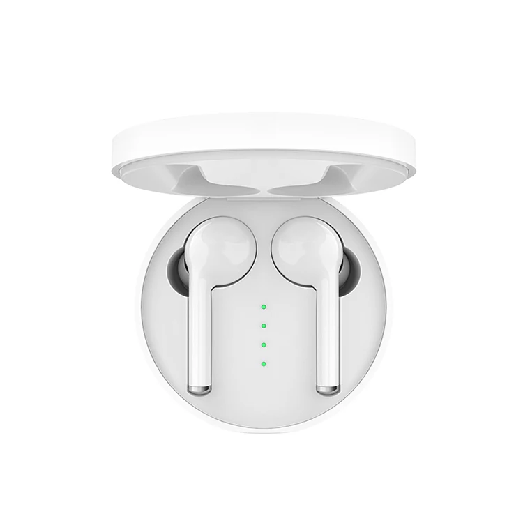 NIYOQUE TW40 TWS беспроводные наушники микрофон для iPhone 11 Pro Max для samsung huawei Xiaomi спортивные Bluetooth наушники - Цвет: Белый