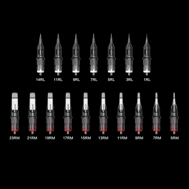 Новый картридж игл для татуажа одноразовые 20 шт. тату вращающаяся машина ручка