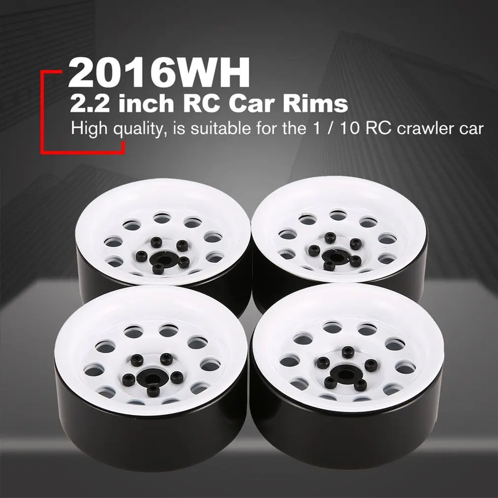 

4 шт., металлический обод для радиоуправляемого автомобиля Axial SCX10 2,2