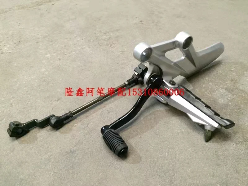 Front Rear Pedal Bracket Footrest Footrest Foot Stent Pegs Motorcycle Accessories For italika RT 250 RT250 enlarge