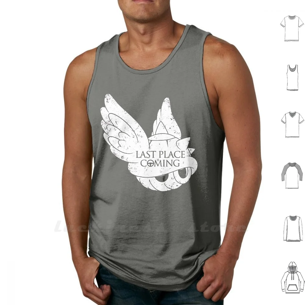 Майка Last Place майка жилет без рукавов карта игра синяя ракушка престолы |