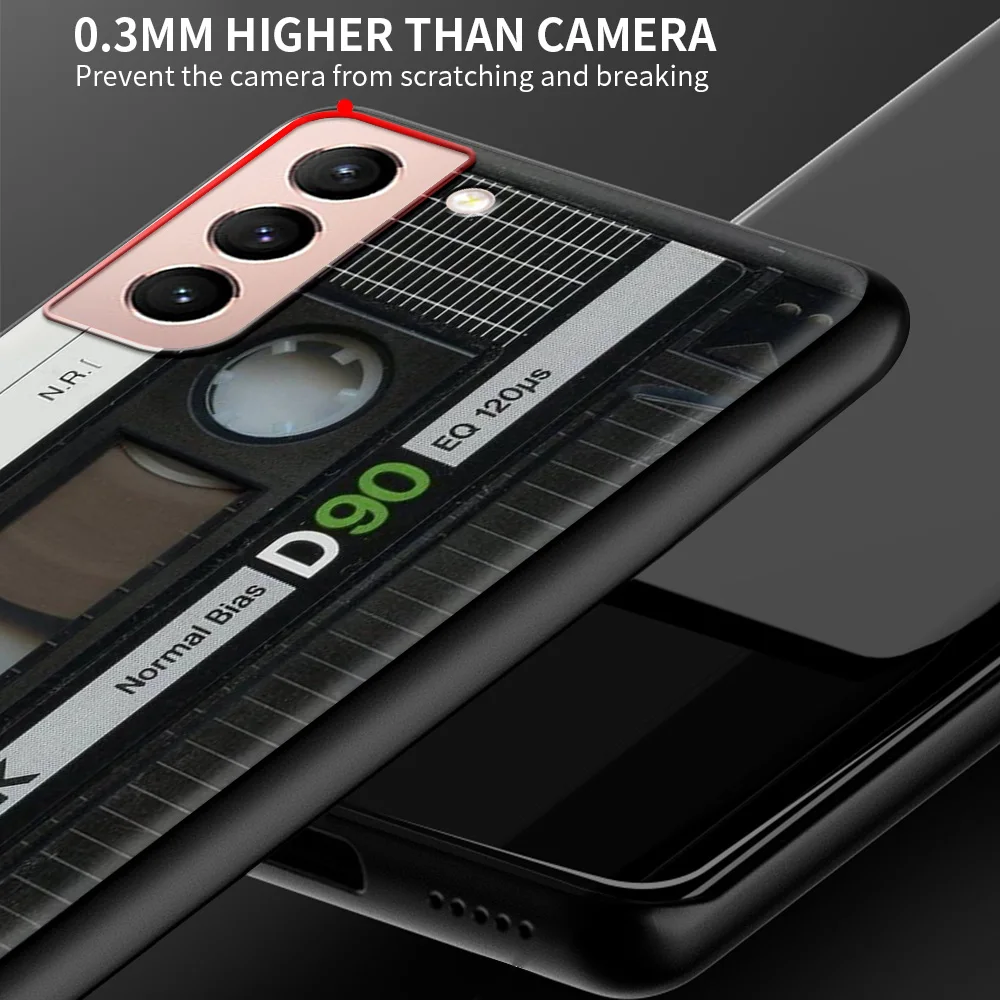 Ретро Винтаж камера силиконовый защитный чехол для телефона Samsung Galaxy S21 ультра S10e