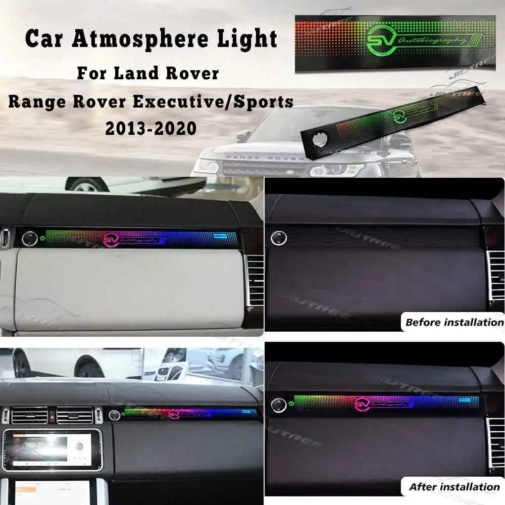 

LED Car Atmosphere Light For Land Rover Range Rover Executive Sports 2013-2020 Interior Multicolor Atmosphere Light Modification
