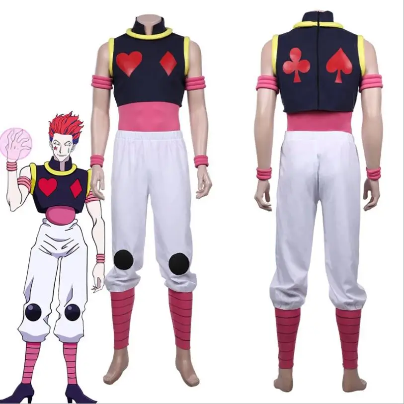 

Костюм для косплея Hisoka HUNTER×HUNTER Cos, костюм унисекс для Хэллоуина, рождественской вечеринки
