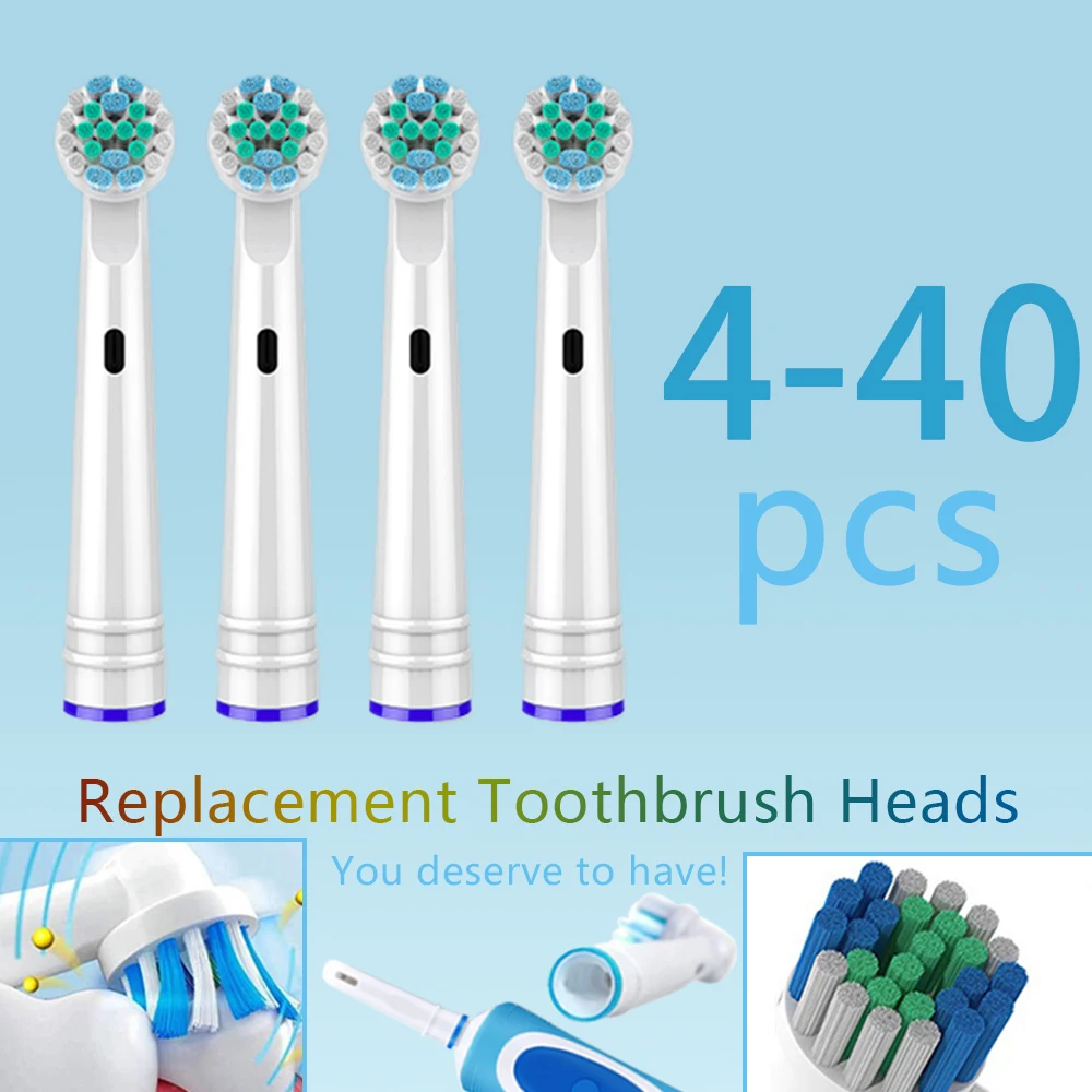 Replaceable oral b toothbrush heads for toothbrushes electric brush heads oral b spare parts Oral b nozzles for dental brush