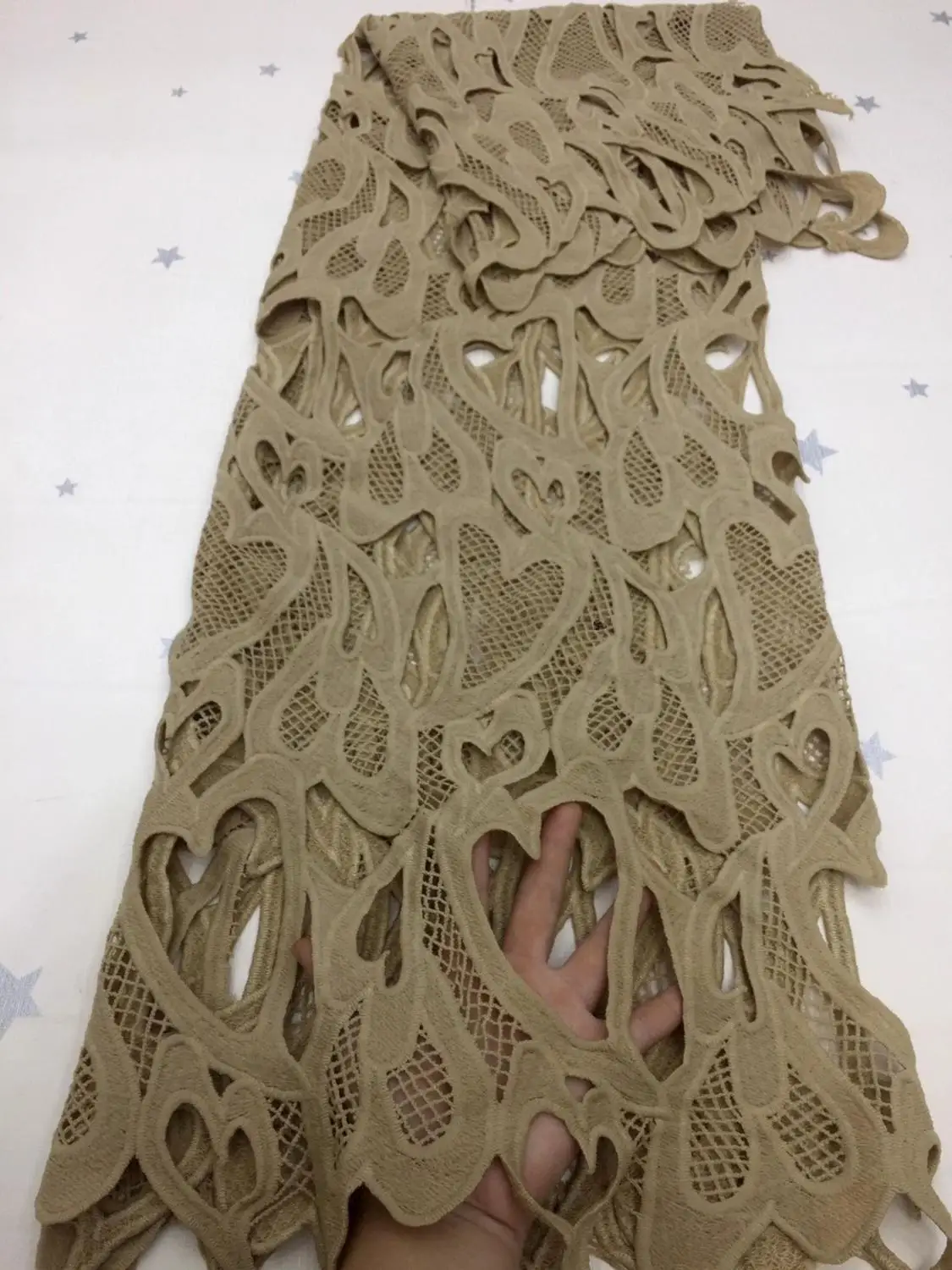 

African Double Organza Lace Fabric 2020 Latest Nigerian Wedding Dress High Quality Organza French Net Mesh Lace