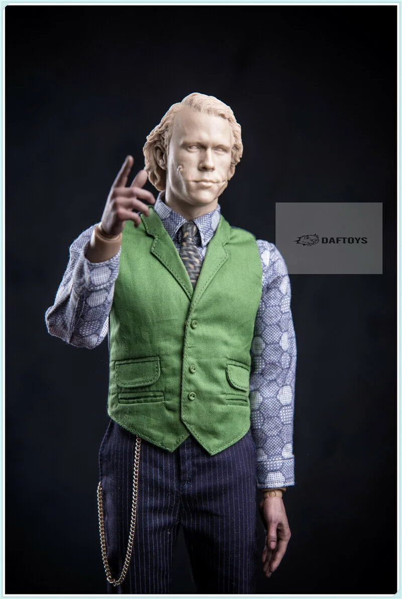 

DAFTOYS 1/6 Clown purple jacket suit suit accessory, Suitable for 12-inch male action figure body.