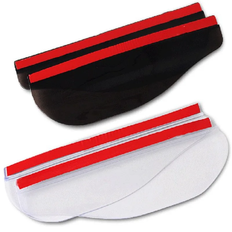 Универсальный 2 шт. Авто гибкие ПВХ автомобильные аксессуары зеркало заднего