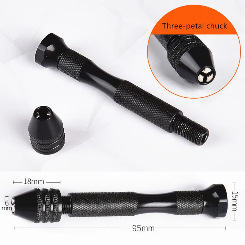 1 шт. ручная булавка сверла для отверстий ювелирные изделия Съемная мини ручка из