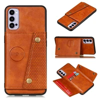 Leather Wallet Phone Case For OPPO Reno Pro Realme C17 V11 X50 Card Slot Flip Magnetic Car Holder Cover