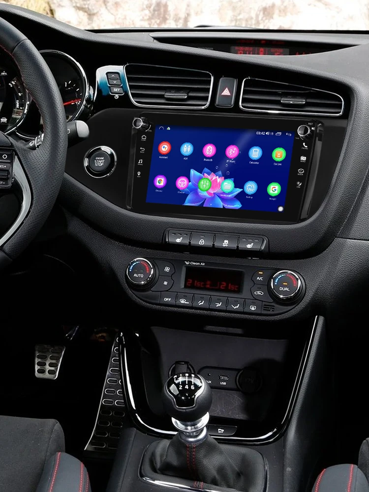 Android 10 0 головное устройство GPS навигации четыре ядра 4 Гб Оперативная память 64